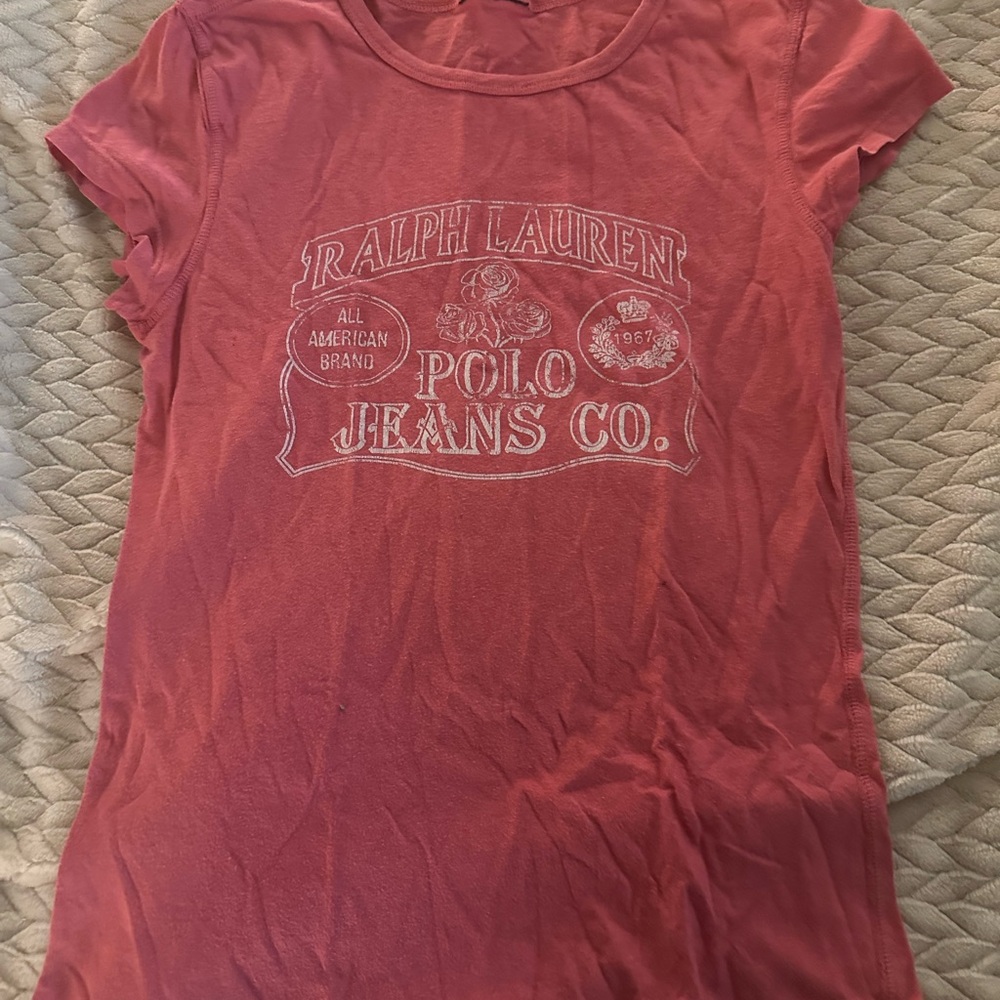 Ralph Lauren Kids Polo Jeans Co. Red Tee